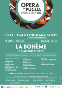 LA BOHEME @ Teatro Politeama Greco | Lecce | Puglia | Italia